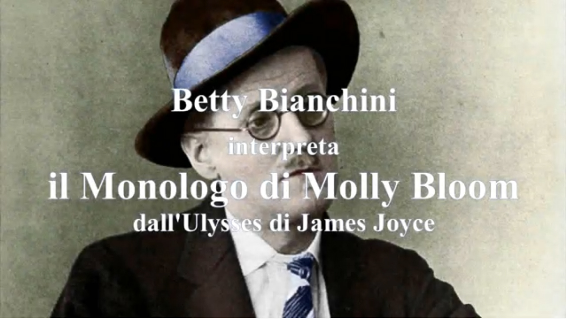 Betty Bianchini omaggia Joyce